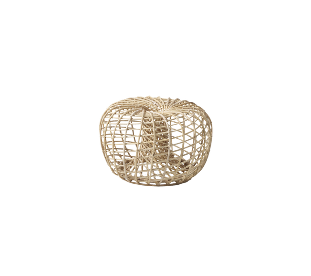 Nest Coffee Table / Footstool Small — Indoor Rattan
