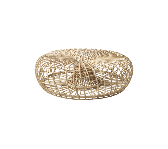 Nest Coffee Table / Footstool Large — Indoor Rattan