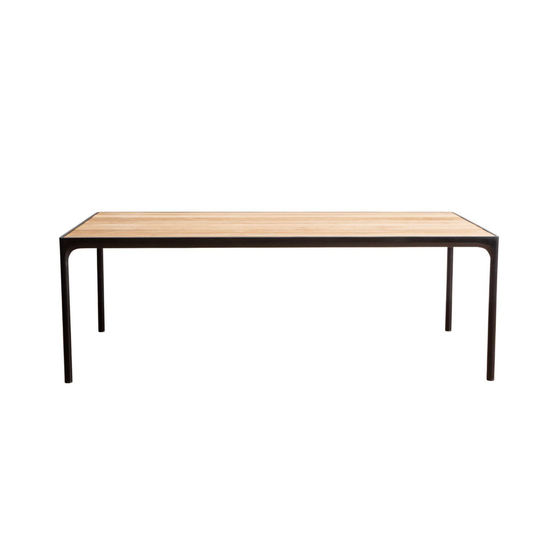 Tyson Dining Table Black/Teak