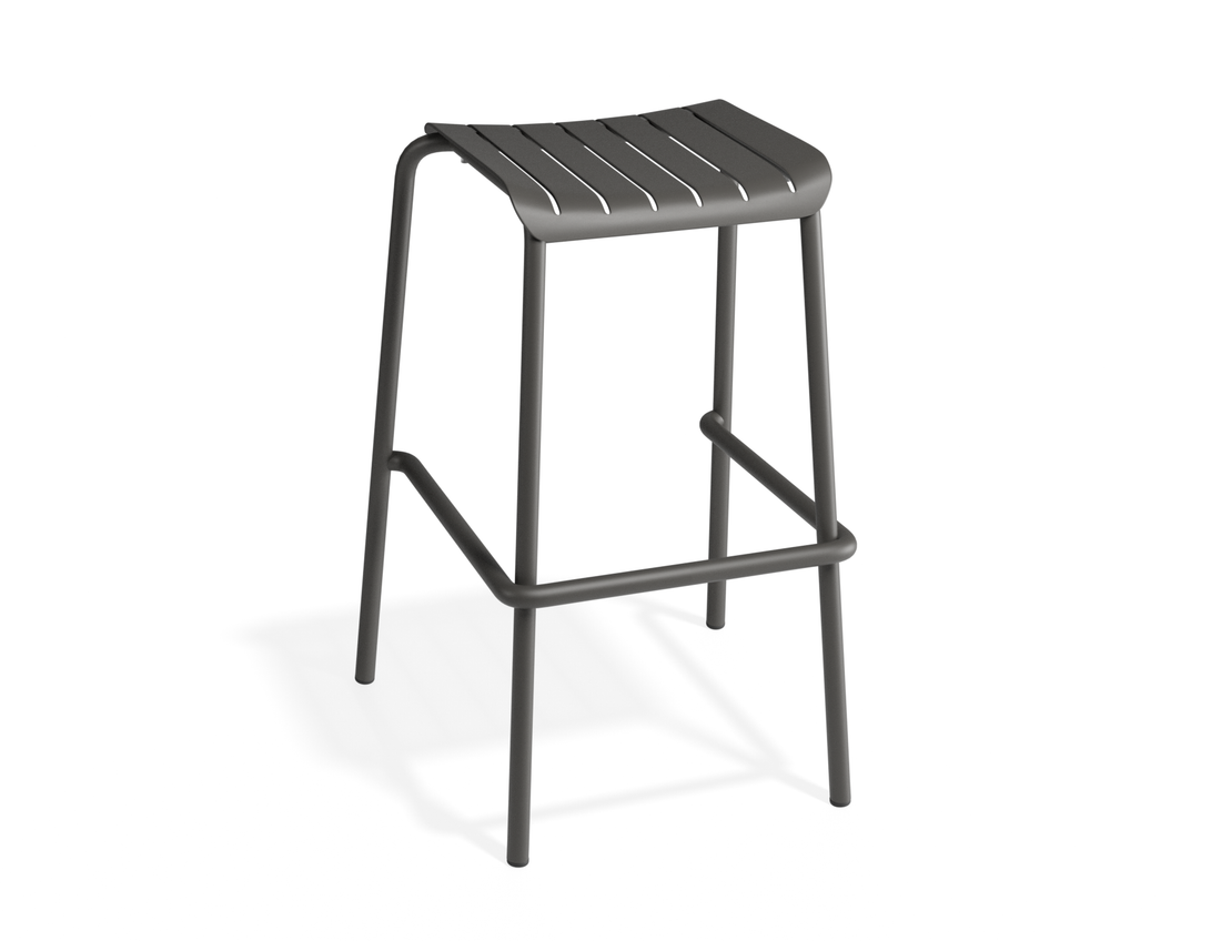 Roku Outdoor Backless Bar Stool