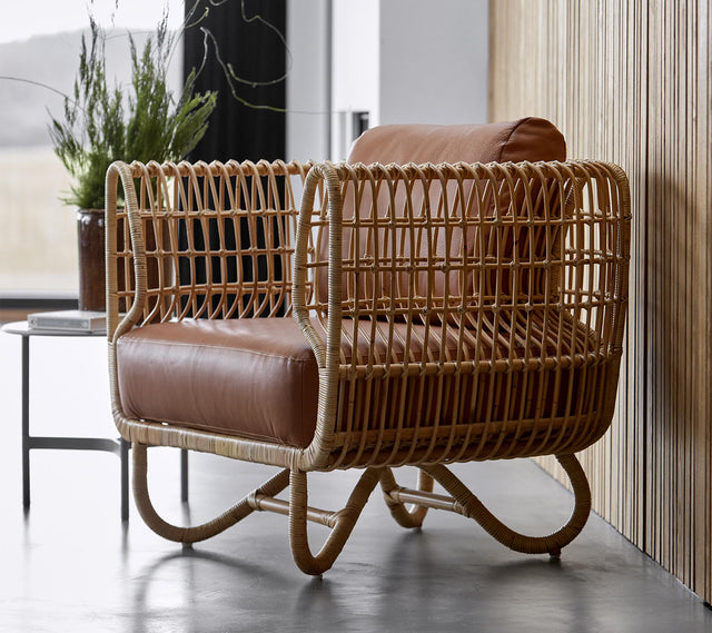 Nest Lounge Chair — Indoor Rattan