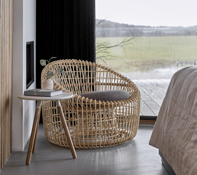 Nest Round Chair — Indoor Rattan