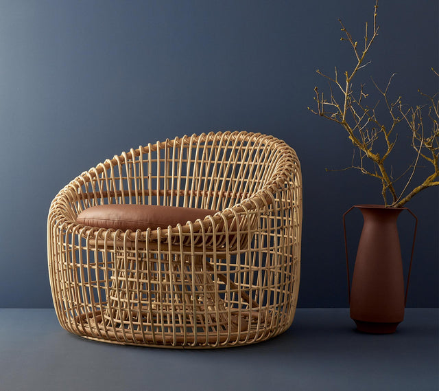 Nest Round Chair — Indoor Rattan