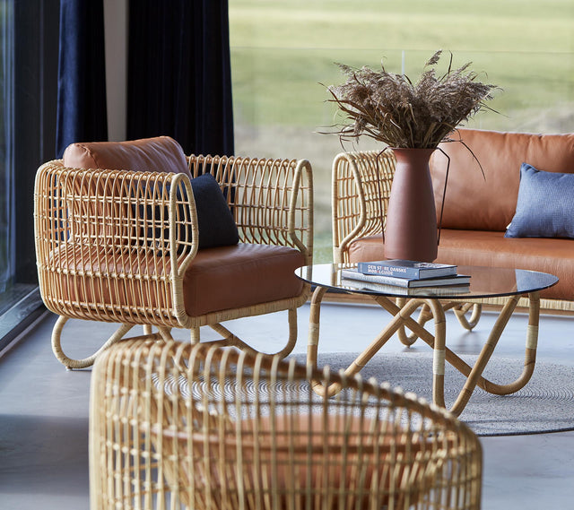 Nest Lounge Chair — Indoor Rattan