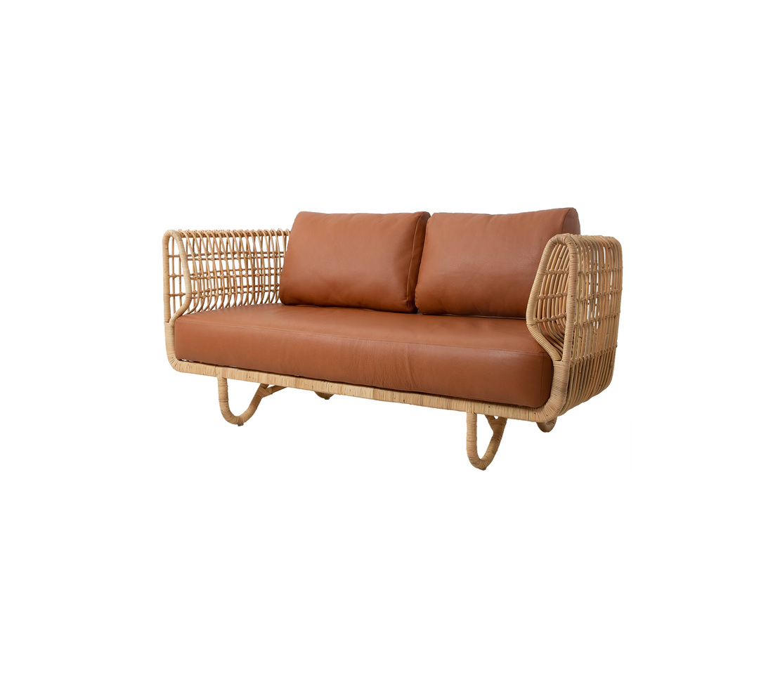 Nest 2-Seater Sofa — Indoor Rattan