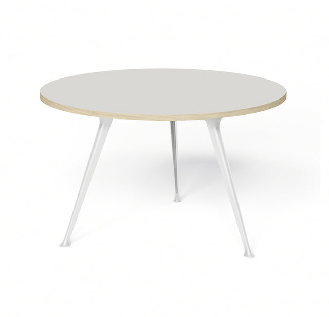 K2 Round Table white frame