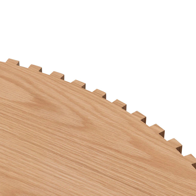 Oak Round Coffee Table