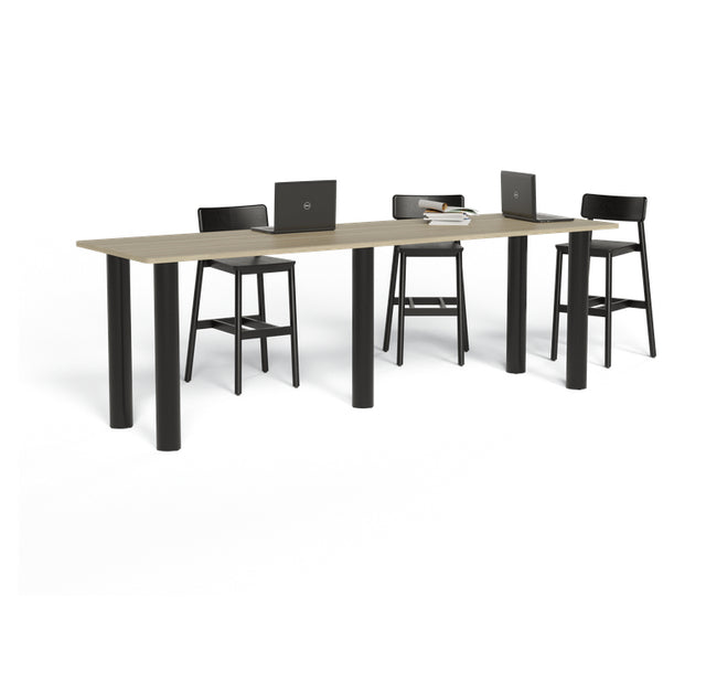 Drum Base Tall Table multi base