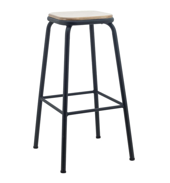 Tall Helen Stool Timber Seat