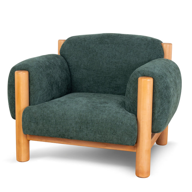 Nicki Armchair — Natural Frame