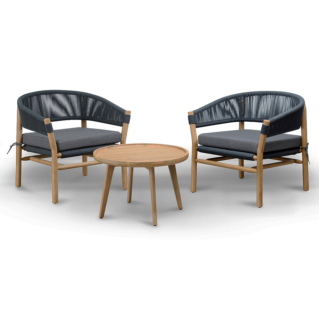 3-Piece Outdoor Lounge Set