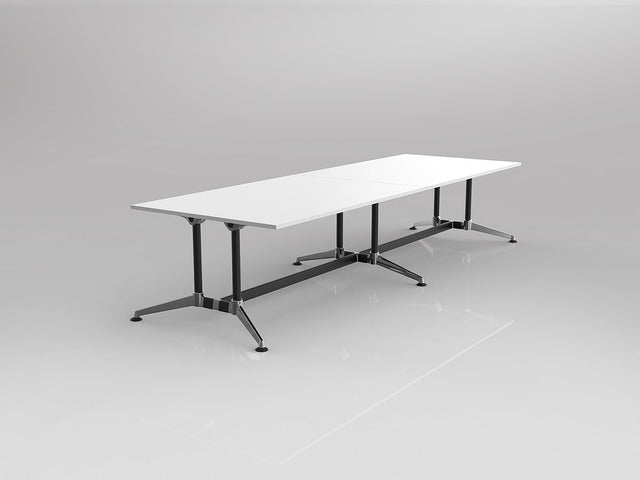 Modulus Twin Post Meeting Table