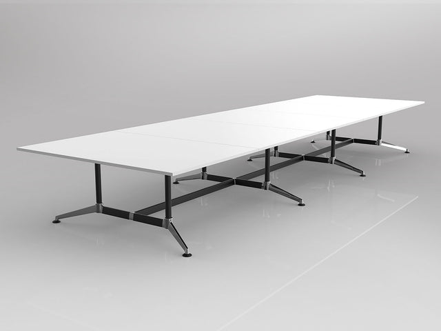 Modulus Twin Post Meeting Table