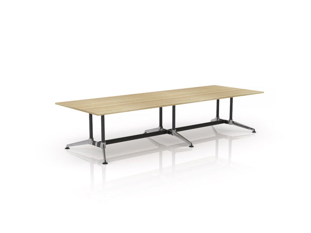 Modulus Twin Post Meeting Table
