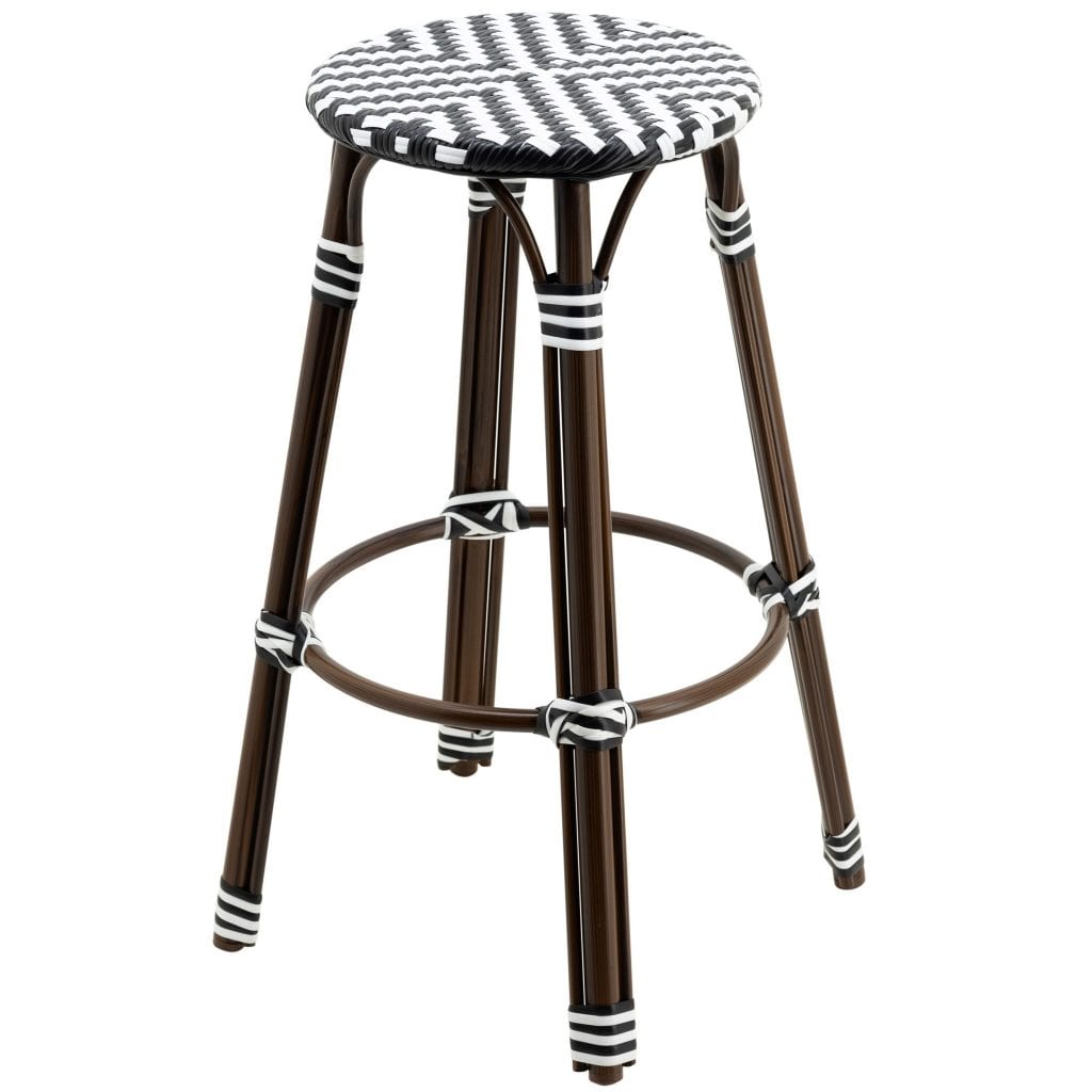 Tall Parisian Stool V Pattern