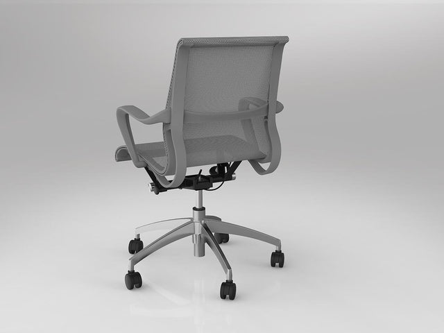 Grey Mesh – Alloy Base detail