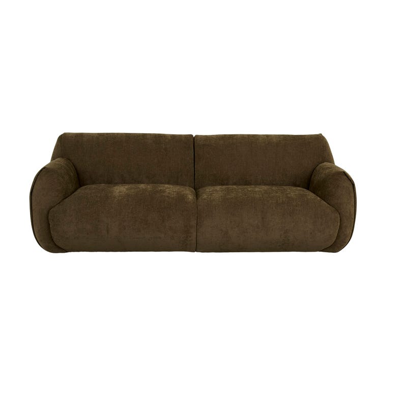 Hugo Rue 3 Seater - Chestnut