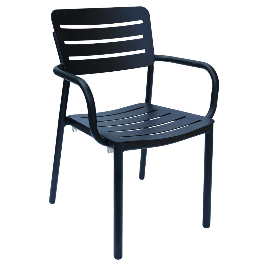 Alfresco Arm Chair - Black