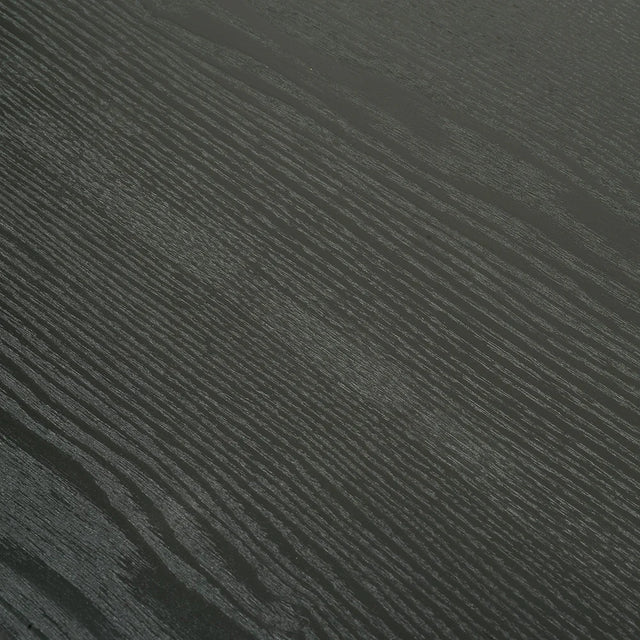 117.5cm Coffee Table - Black Ash Veneer