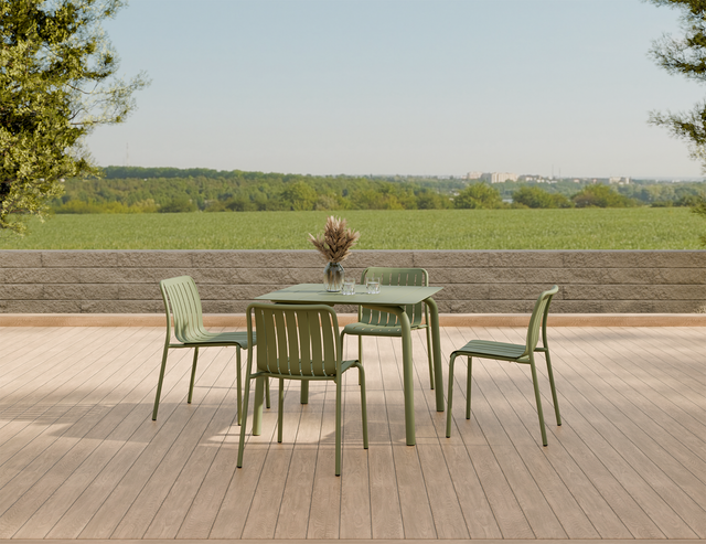 Roku Dining Table - residential setting