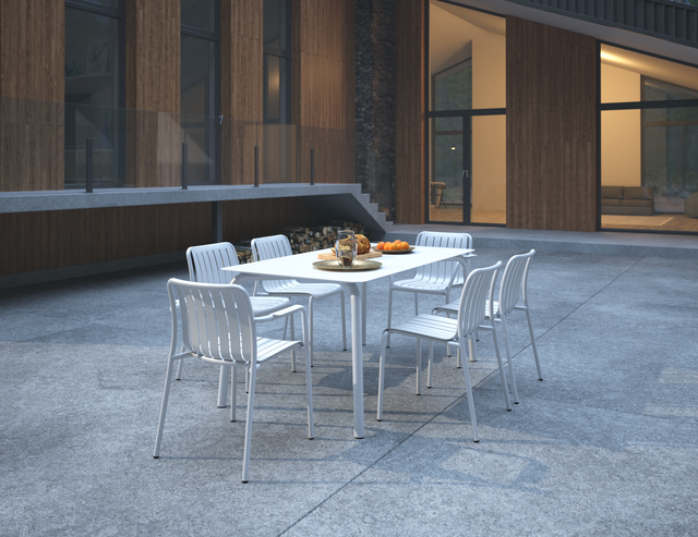 Roku Dining Table - residential setting