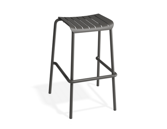 Roku Outdoor Backless Bar Stool