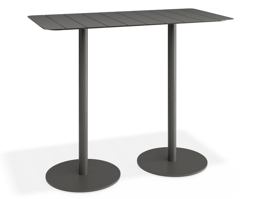Roku Rectangle High Bar Table - Outdoor