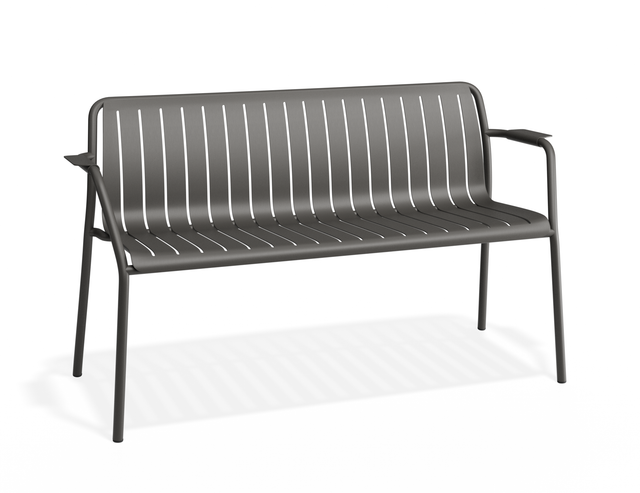 Roku Outdoor Garden Bench — detail