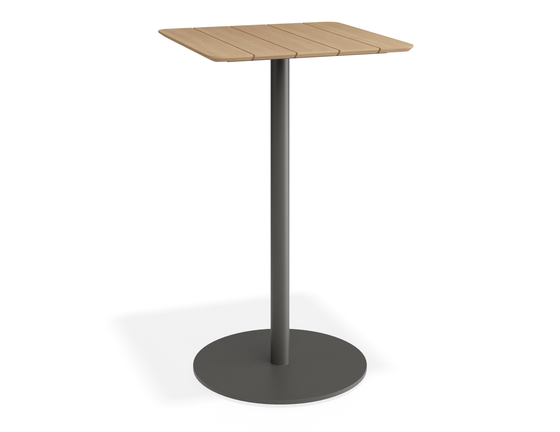 Roku High Bar Teak Table - Outdoor