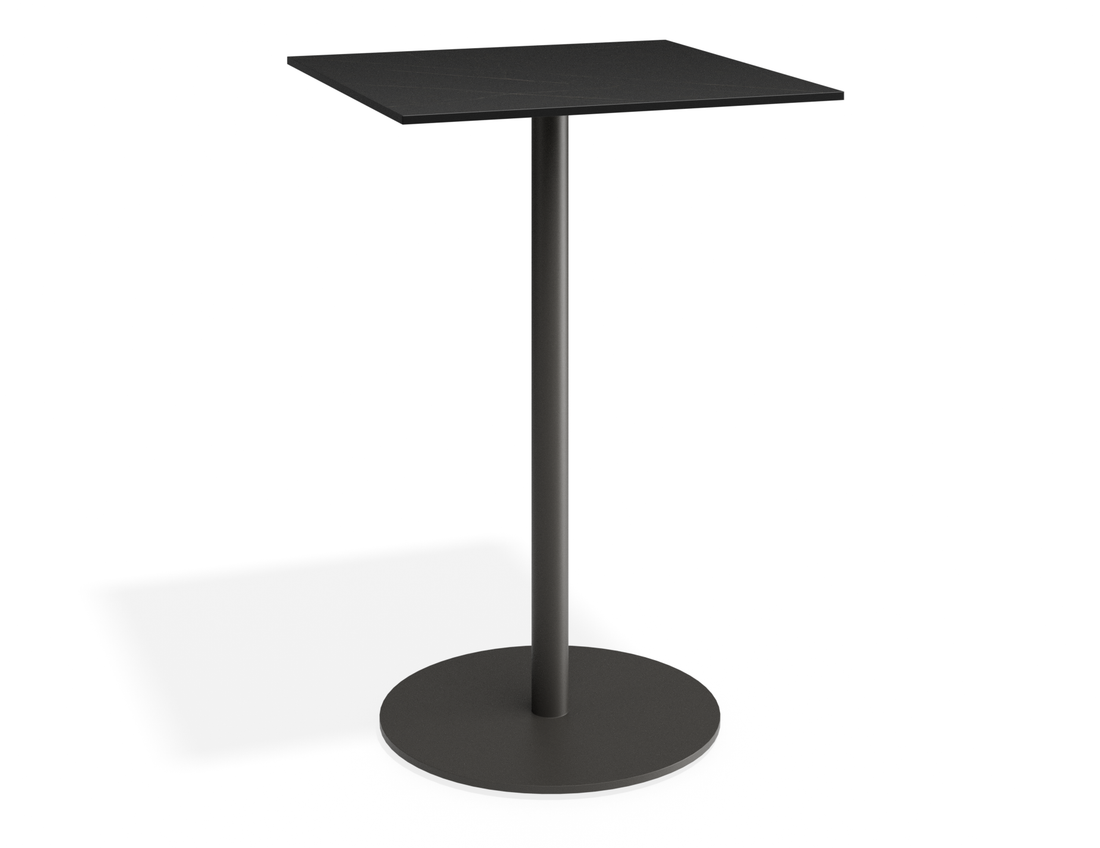 Roku Solara Compact Laminate High Bar Table - Outdoor