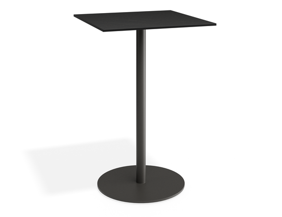 Roku Solara Compact Laminate High Bar Table - Outdoor