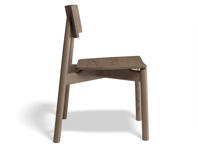 Andi Dining Chair in Walnut — detail