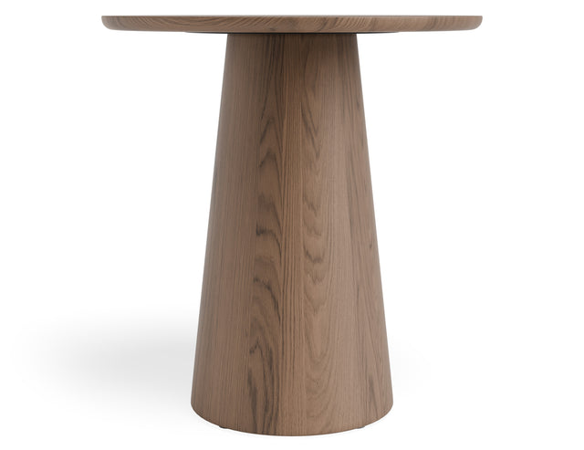 Circa Café Table – Round 70cm, Autumn Walnut