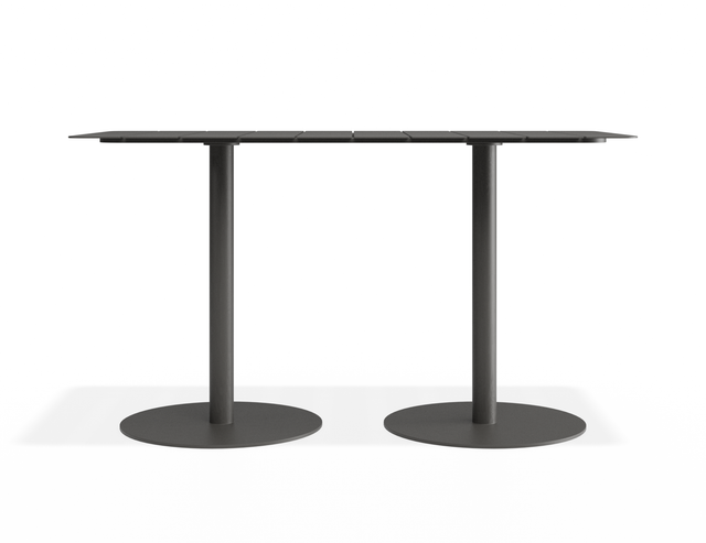 Roku Rectangle Cafe Table — detail
