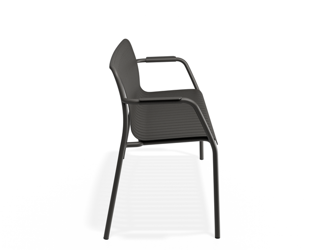 Roku Outdoor Garden Bench — detail