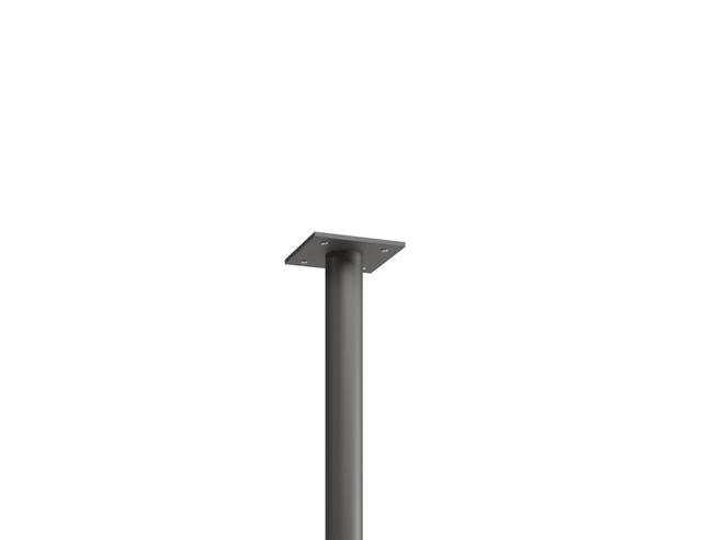 Roku Bar Table Base & Pole — detail