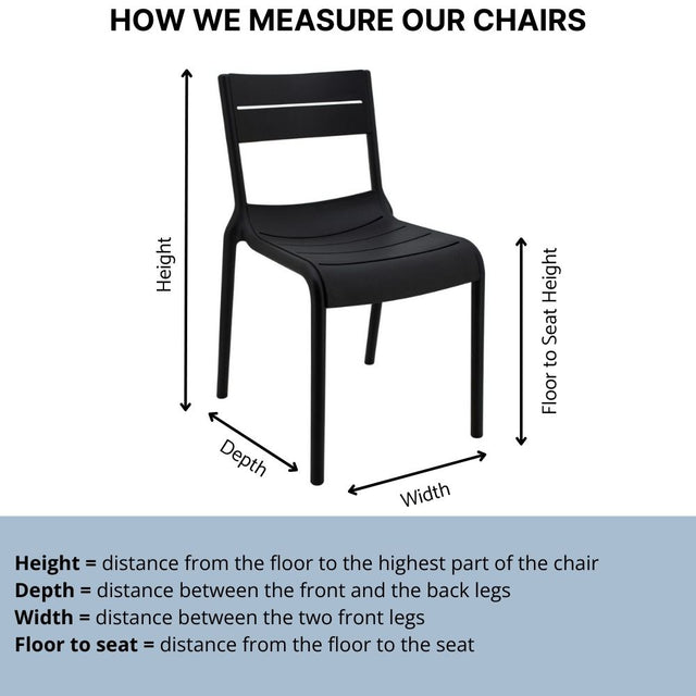 Terrace Chair - Black