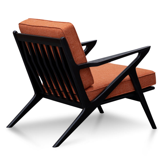 Rust Brown Armchair