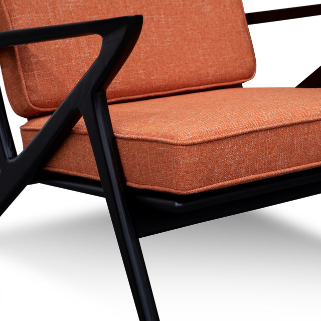 Rust Brown Armchair